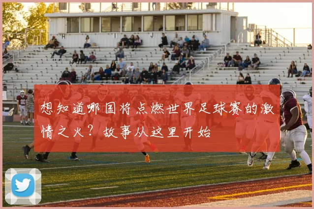 想知道哪国将点燃世界足球赛的激情之火？故事从这里开始